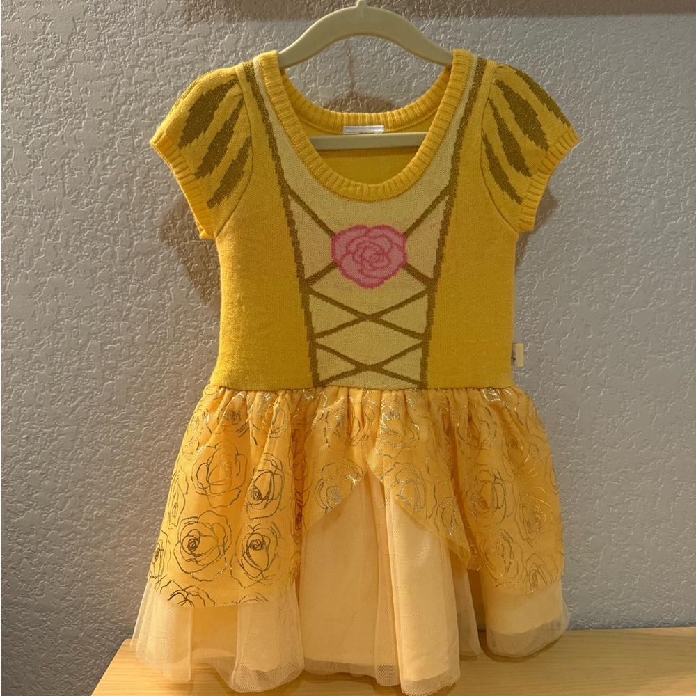 Disney Princess Belle Dress/Costume -Size: 18-24 Months - like new!